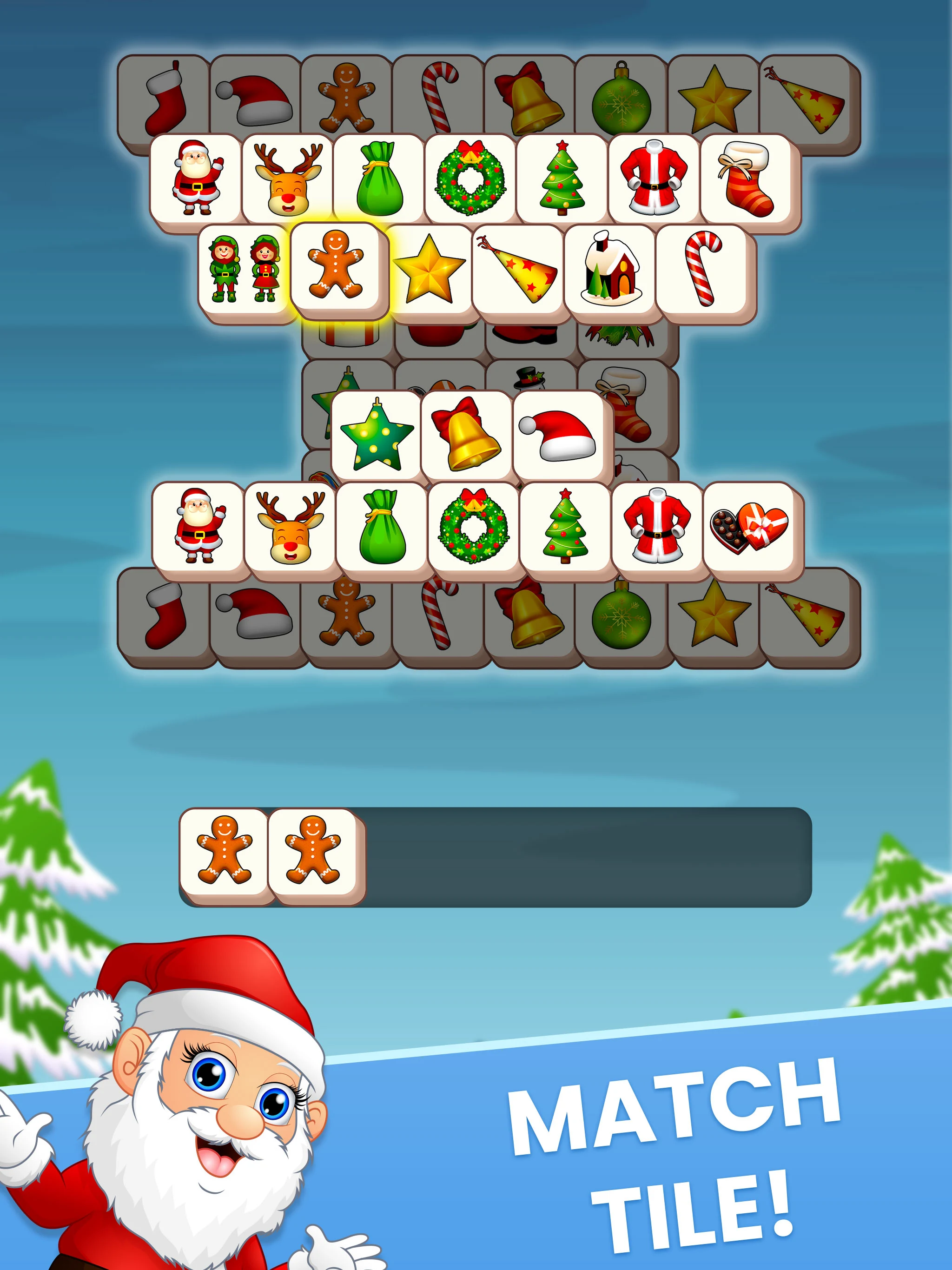 Christmas Tile Match 3 Games screenshot