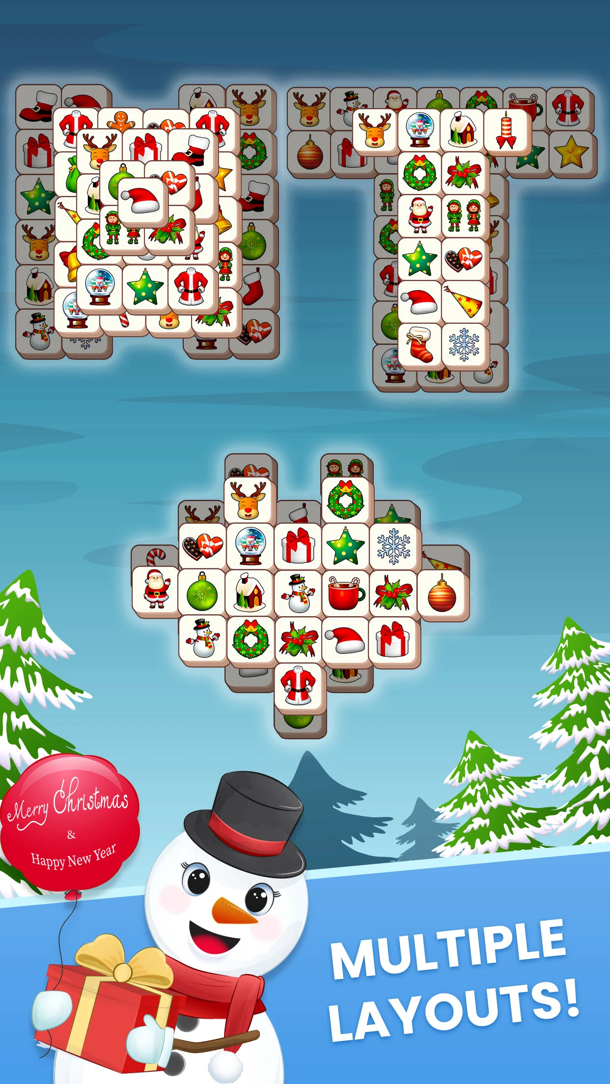 Christmas Tile Match 3 Games screenshot