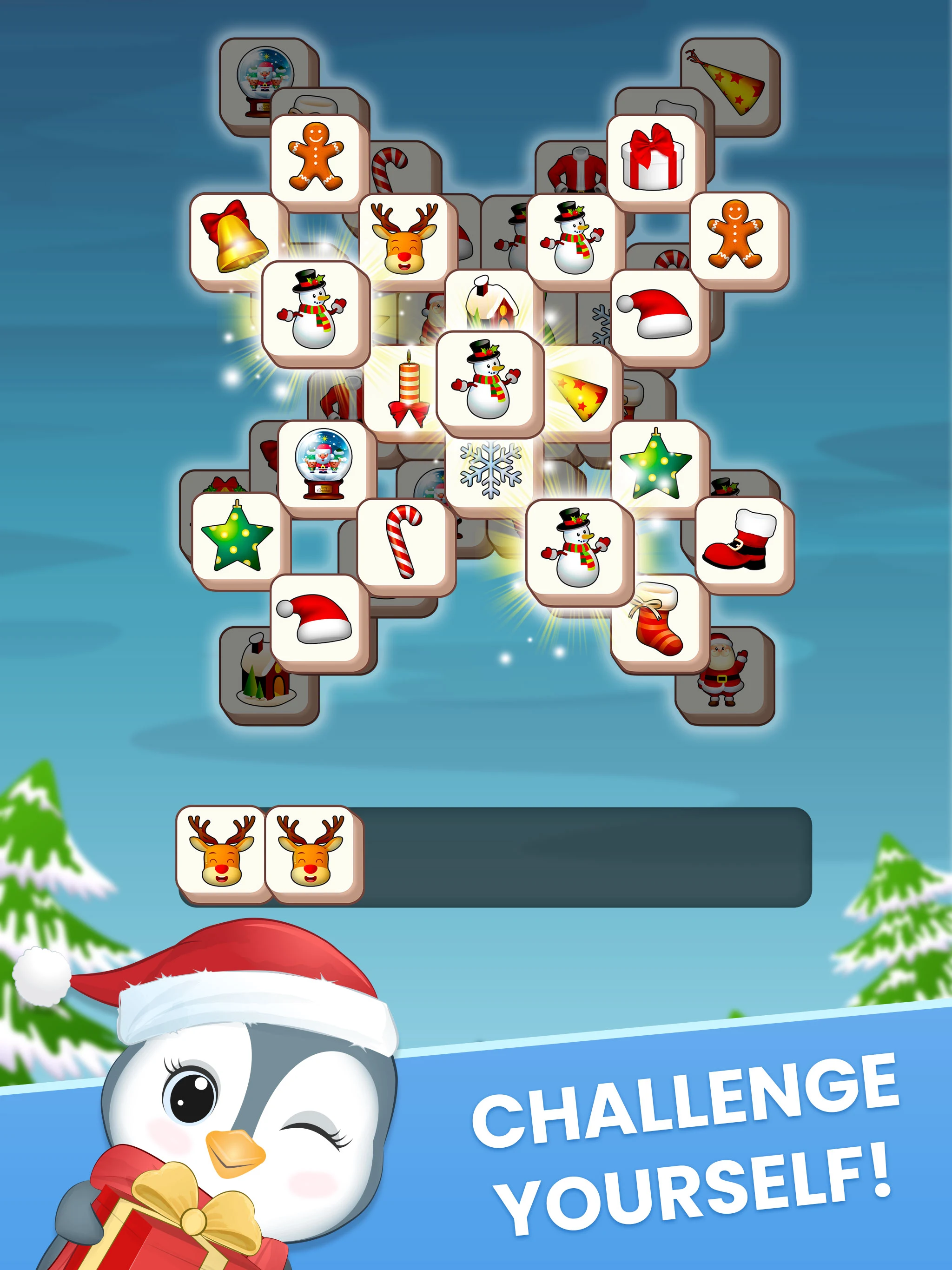 Christmas Tile Match 3 Games screenshot
