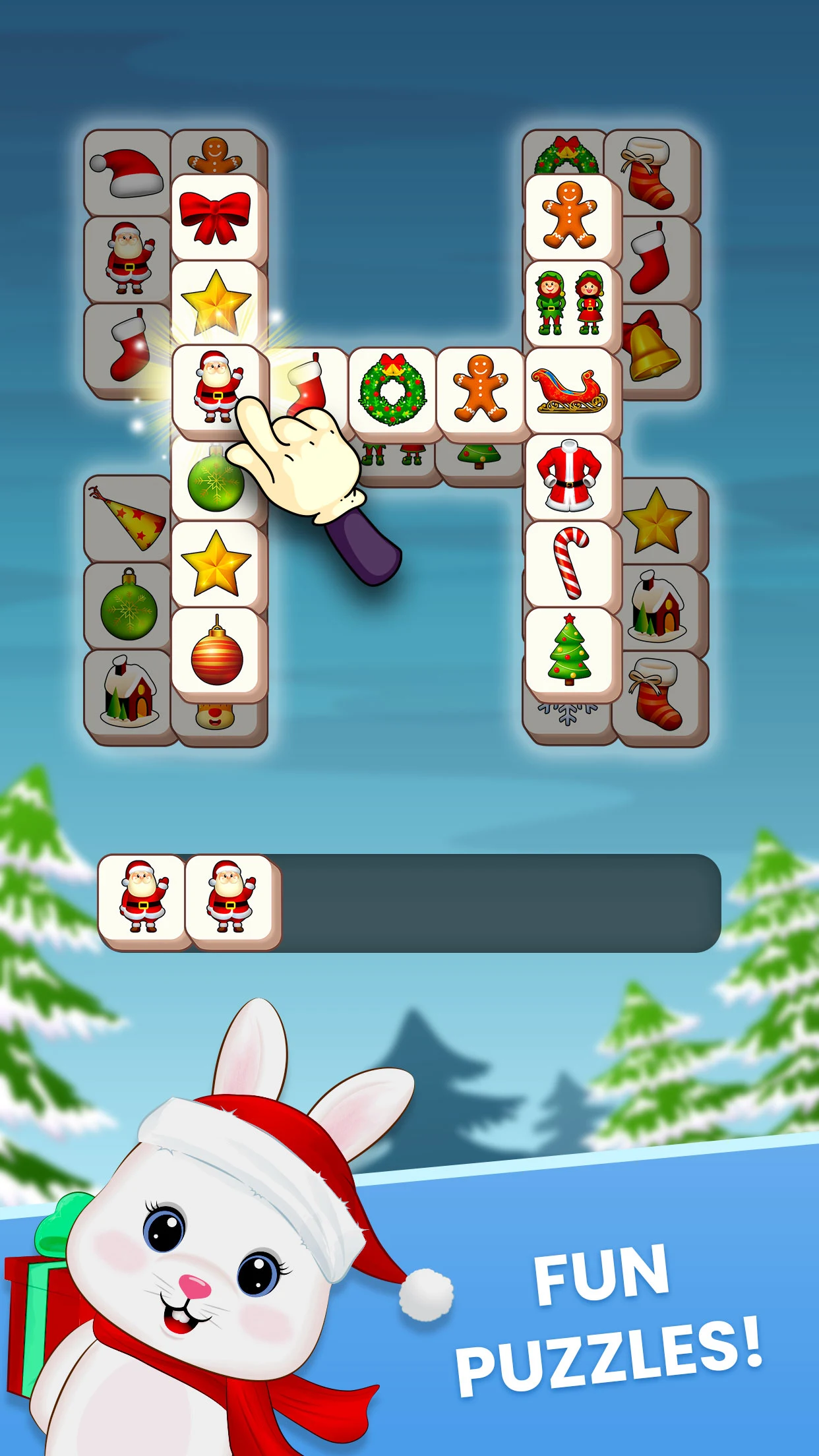 Christmas Tile Match 3 Games screenshot