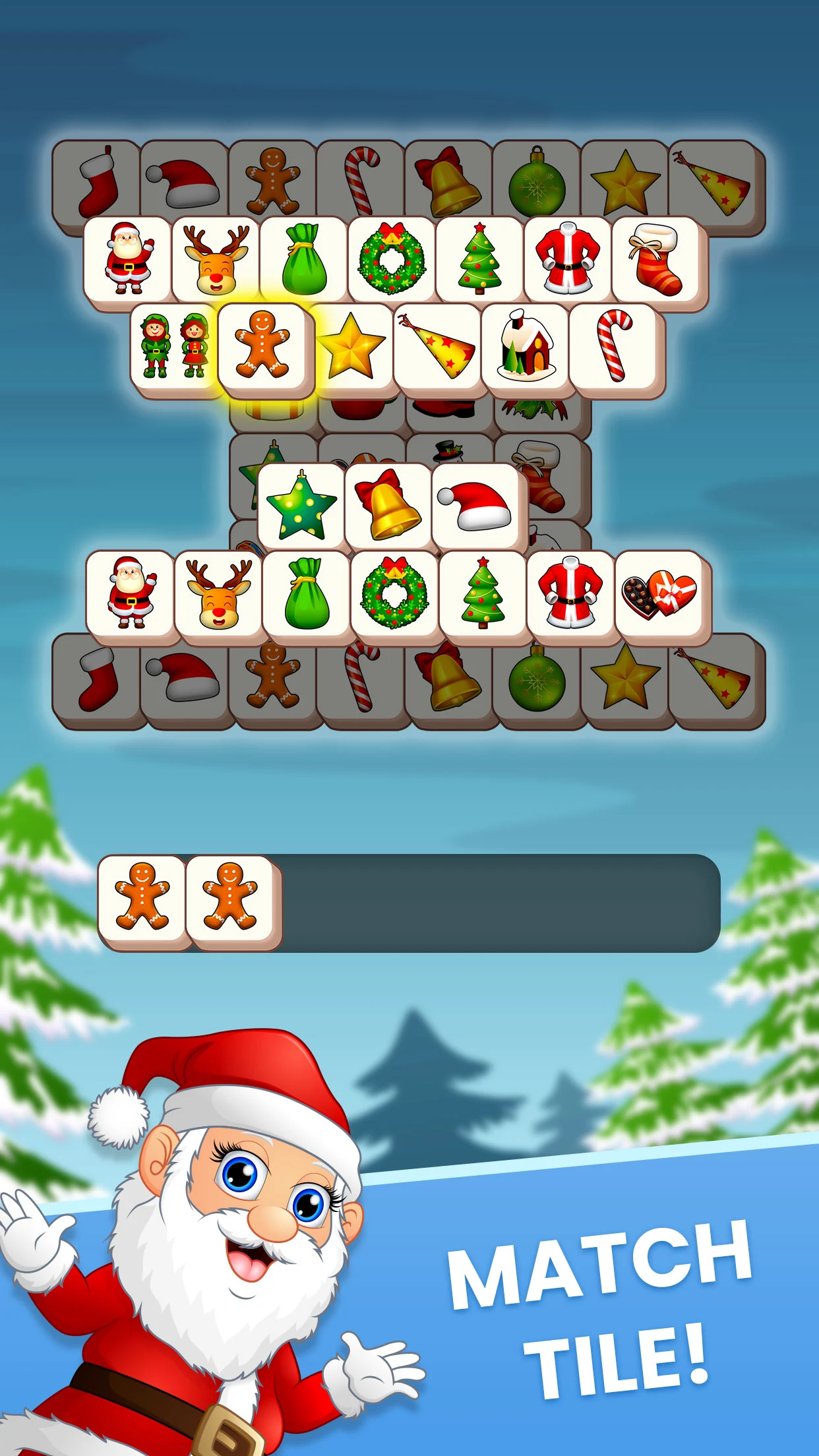 Christmas Tile Match 3 Games screenshot
