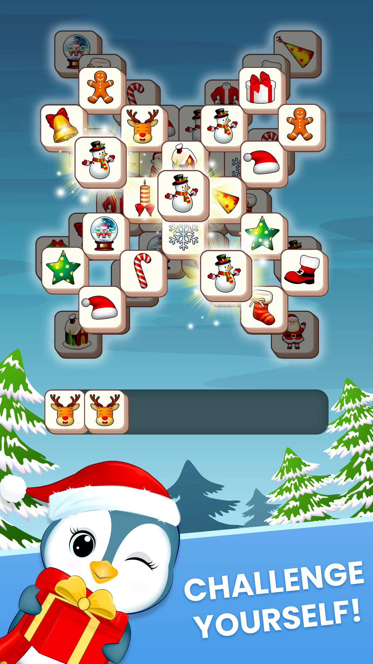 Christmas Tile Match 3 Games screenshot